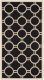 Safavieh Courtyard Power Loomed 85.4% Polypropylene/10.4% Polyester/4.2% Latex Outdoor Rug CY6924-266-4