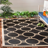 Safavieh Courtyard Power Loomed 85.4% Polypropylene/10.4% Polyester/4.2% Latex Outdoor Rug CY6924-266-4