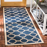 Safavieh Courtyard Power Loomed 85.4% Polypropylene/10.4% Polyester/4.2% Latex Outdoor Rug CY6924-268-4