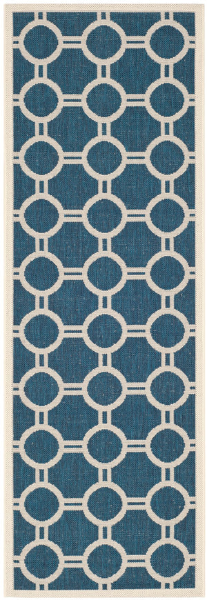 Safavieh Courtyard Power Loomed 85.4% Polypropylene/10.4% Polyester/4.2% Latex Outdoor Rug CY6924-268-4
