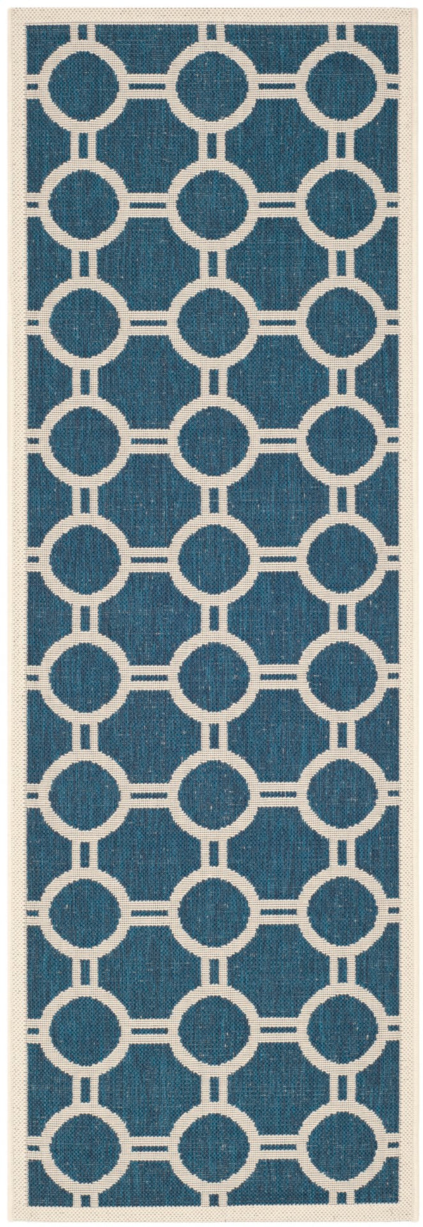 Safavieh Courtyard Power Loomed 85.4% Polypropylene/10.4% Polyester/4.2% Latex Outdoor Rug CY6924-268-4