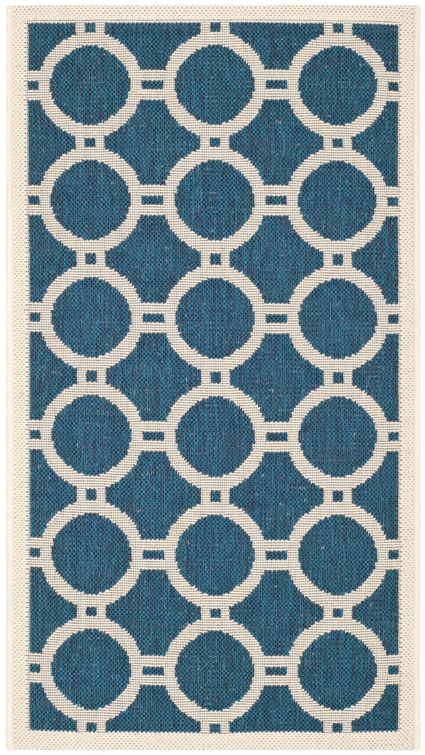 Safavieh Courtyard Power Loomed 85.4% Polypropylene/10.4% Polyester/4.2% Latex Outdoor Rug CY6924-268-4