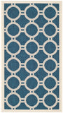 Safavieh Courtyard Power Loomed 85.4% Polypropylene/10.4% Polyester/4.2% Latex Outdoor Rug CY6924-268-4