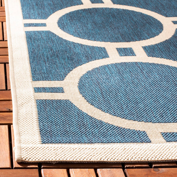 Safavieh Courtyard Power Loomed 85.4% Polypropylene/10.4% Polyester/4.2% Latex Outdoor Rug CY6924-268-4