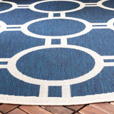 Safavieh Courtyard Power Loomed 85.4% Polypropylene/10.4% Polyester/4.2% Latex Outdoor Rug CY6924-268-4