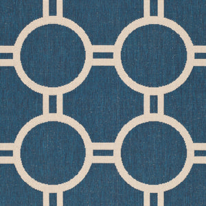 Safavieh Courtyard Power Loomed 85.4% Polypropylene/10.4% Polyester/4.2% Latex Outdoor Rug CY6924-268-4