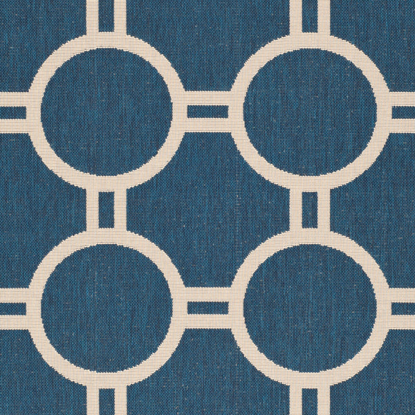 Safavieh Courtyard Power Loomed 85.4% Polypropylene/10.4% Polyester/4.2% Latex Outdoor Rug CY6924-268-4