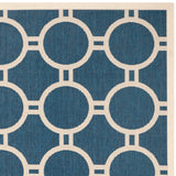 Safavieh Courtyard Power Loomed 85.4% Polypropylene/10.4% Polyester/4.2% Latex Outdoor Rug CY6924-268-4