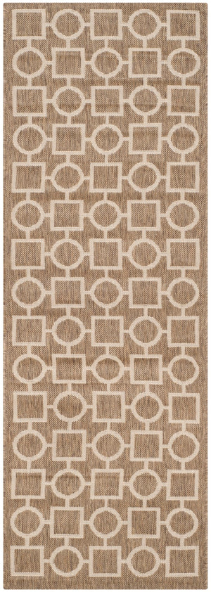 Safavieh Courtyard Power Loomed 85.4% Polypropylene/10.4% Polyester/4.2% Latex Outdoor Rug CY6925-242-27