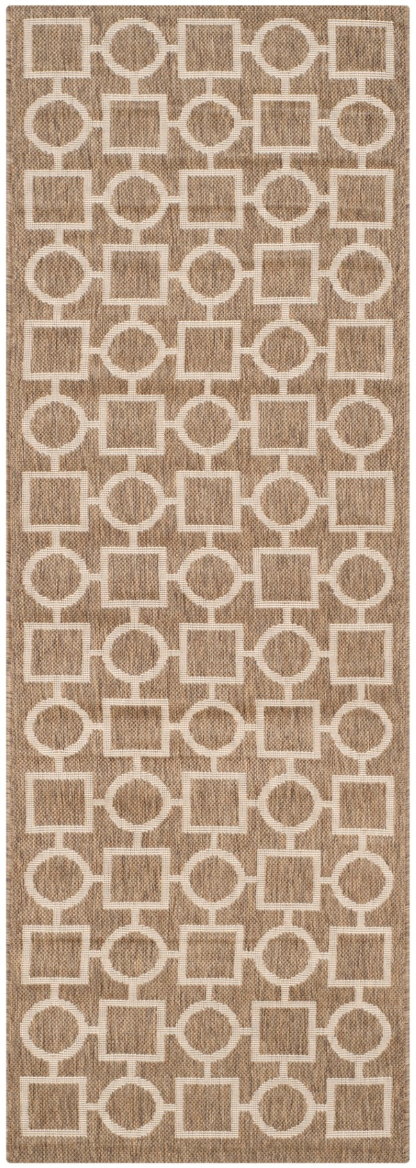 Safavieh Courtyard Power Loomed 85.4% Polypropylene/10.4% Polyester/4.2% Latex Outdoor Rug CY6925-242-27