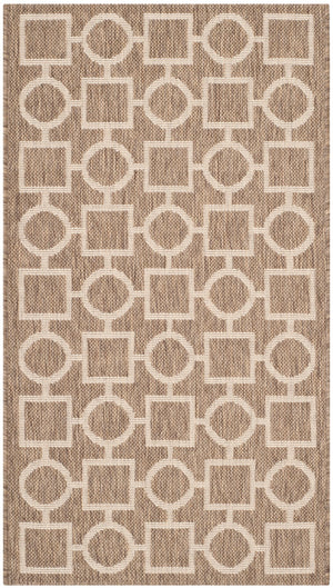Safavieh Courtyard Power Loomed 85.4% Polypropylene/10.4% Polyester/4.2% Latex Outdoor Rug CY6925-242-210