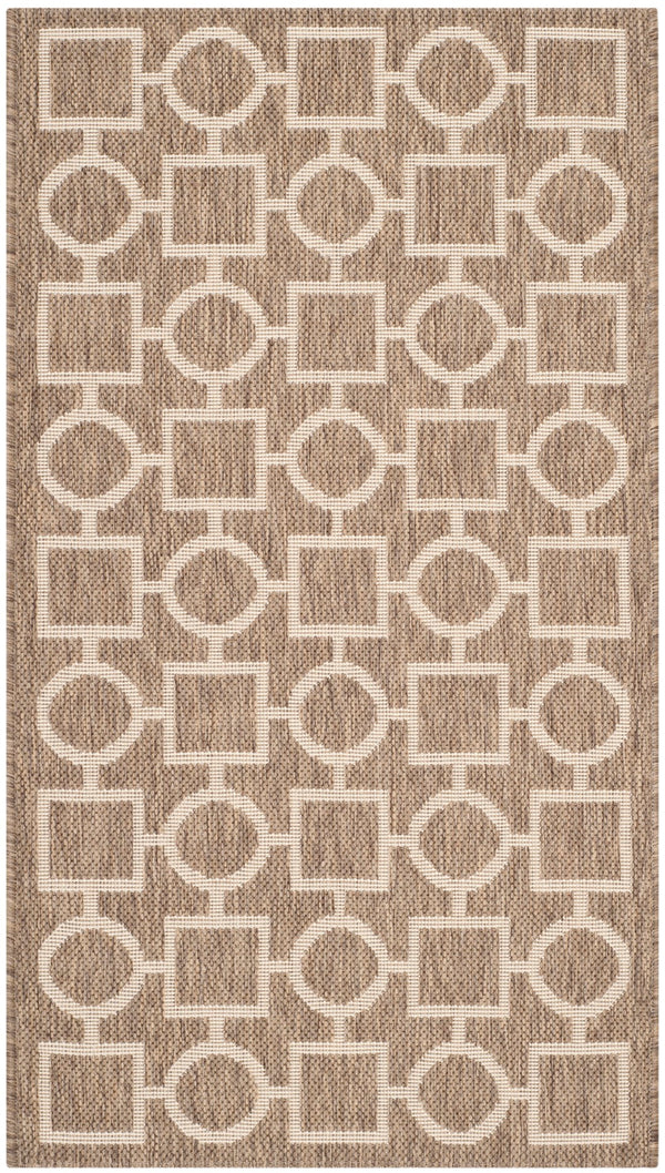 Safavieh Courtyard Power Loomed 85.4% Polypropylene/10.4% Polyester/4.2% Latex Outdoor Rug CY6925-242-210
