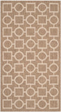 Safavieh Courtyard Power Loomed 85.4% Polypropylene/10.4% Polyester/4.2% Latex Outdoor Rug CY6925-242-3