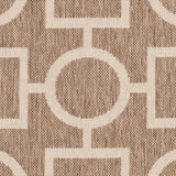 Safavieh Courtyard Power Loomed 85.4% Polypropylene/10.4% Polyester/4.2% Latex Outdoor Rug CY6925-242-4