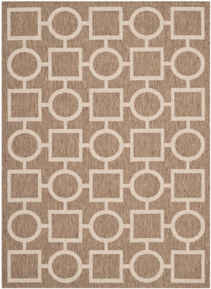 Safavieh Courtyard Power Loomed 85.4% Polypropylene/10.4% Polyester/4.2% Latex Outdoor Rug CY6925-242-4