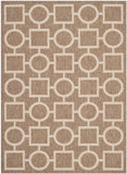 Safavieh Courtyard Power Loomed 85.4% Polypropylene/10.4% Polyester/4.2% Latex Outdoor Rug CY6925-242-4