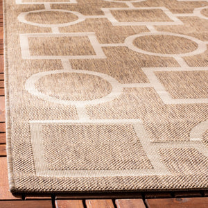 Safavieh Courtyard Power Loomed 85.4% Polypropylene/10.4% Polyester/4.2% Latex Outdoor Rug CY6925-242-210