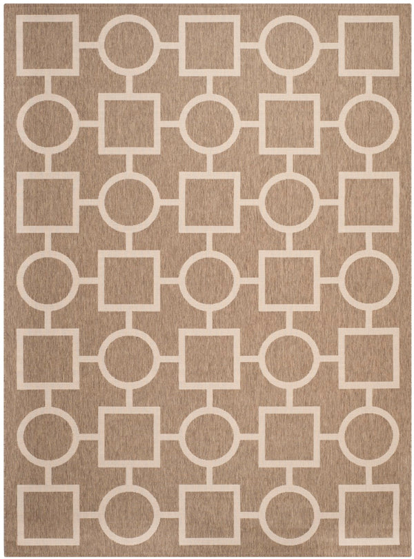 Safavieh Courtyard Power Loomed 85.4% Polypropylene/10.4% Polyester/4.2% Latex Outdoor Rug CY6925-242-210