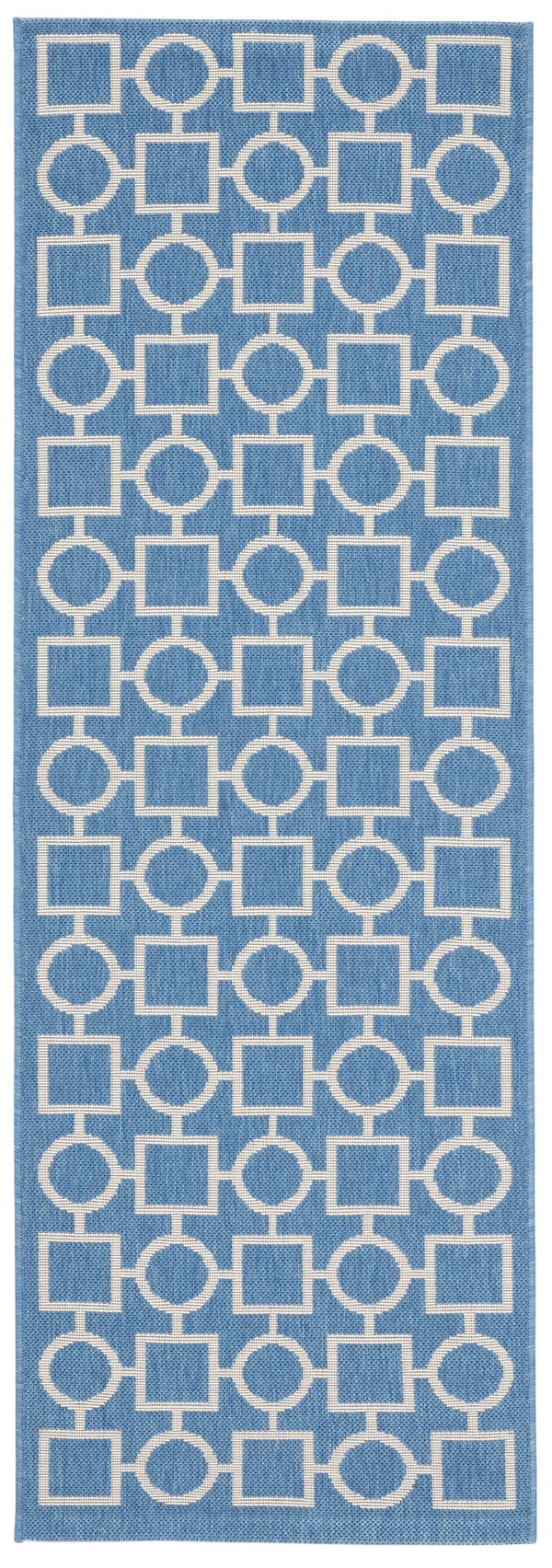 Safavieh Courtyard Power Loomed 85.4% Polypropylene/10.4% Polyester/4.2% Latex Outdoor Rug CY6925-243-4