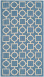 Safavieh Courtyard Power Loomed 85.4% Polypropylene/10.4% Polyester/4.2% Latex Outdoor Rug CY6925-243-4