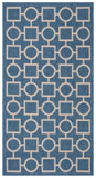 Safavieh Courtyard Power Loomed 85.4% Polypropylene/10.4% Polyester/4.2% Latex Outdoor Rug CY6925-243-4