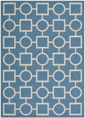 Safavieh Courtyard Power Loomed 85.4% Polypropylene/10.4% Polyester/4.2% Latex Outdoor Rug CY6925-243-4