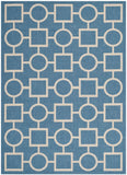 Safavieh Courtyard Power Loomed 85.4% Polypropylene/10.4% Polyester/4.2% Latex Outdoor Rug CY6925-243-4