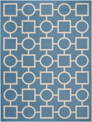 Safavieh Courtyard Power Loomed 85.4% Polypropylene/10.4% Polyester/4.2% Latex Outdoor Rug CY6925-243-4