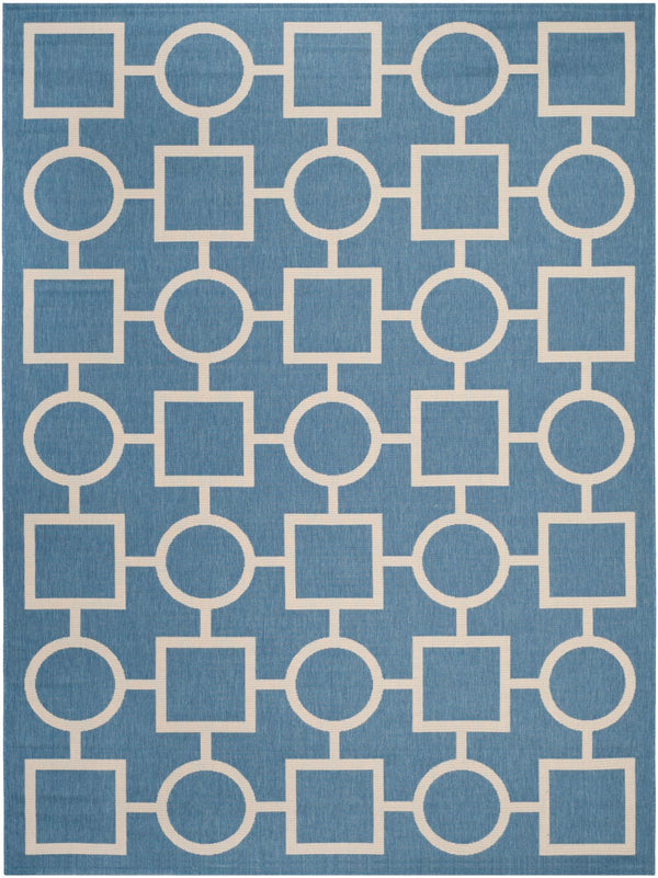 Safavieh Courtyard Power Loomed 85.4% Polypropylene/10.4% Polyester/4.2% Latex Outdoor Rug CY6925-243-4
