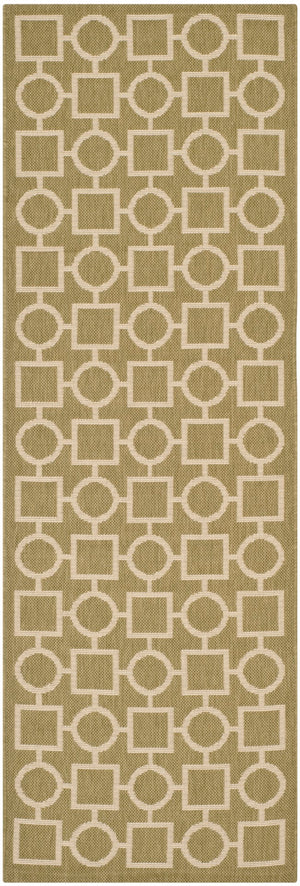 Safavieh Courtyard Power Loomed 85.4% Polypropylene/10.4% Polyester/4.2% Latex Outdoor Rug CY6925-244-4