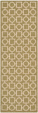 Safavieh Courtyard Power Loomed 85.4% Polypropylene/10.4% Polyester/4.2% Latex Outdoor Rug CY6925-244-4