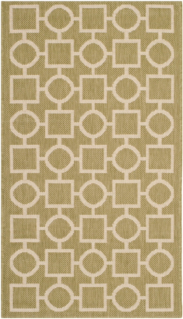 Safavieh Courtyard Power Loomed 85.4% Polypropylene/10.4% Polyester/4.2% Latex Outdoor Rug CY6925-244-4