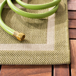 Safavieh Courtyard Power Loomed 85.4% Polypropylene/10.4% Polyester/4.2% Latex Outdoor Rug CY6925-244-4