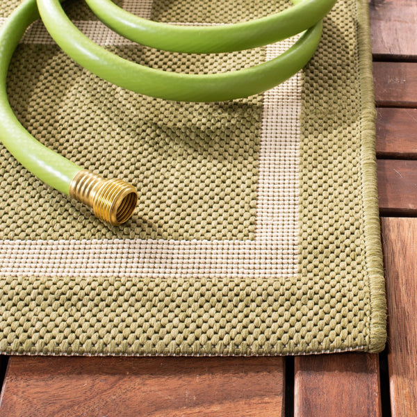 Safavieh Courtyard Power Loomed 85.4% Polypropylene/10.4% Polyester/4.2% Latex Outdoor Rug CY6925-244-4