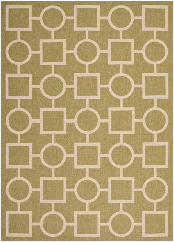 Safavieh Courtyard Power Loomed 85.4% Polypropylene/10.4% Polyester/4.2% Latex Outdoor Rug CY6925-244-4