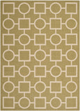 Safavieh Courtyard Power Loomed 85.4% Polypropylene/10.4% Polyester/4.2% Latex Outdoor Rug CY6925-244-4