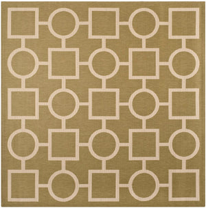 Safavieh Courtyard Power Loomed 85.4% Polypropylene/10.4% Polyester/4.2% Latex Outdoor Rug CY6925-244-4
