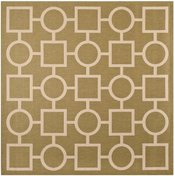 Safavieh Courtyard Power Loomed 85.4% Polypropylene/10.4% Polyester/4.2% Latex Outdoor Rug CY6925-244-4