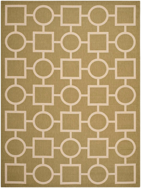 Safavieh Courtyard Power Loomed 85.4% Polypropylene/10.4% Polyester/4.2% Latex Outdoor Rug CY6925-244-4