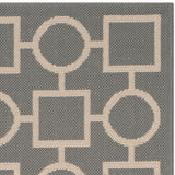 Safavieh Courtyard Power Loomed 85.4% Polypropylene/10.4% Polyester/4.2% Latex Outdoor Rug CY6925-246-3