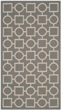 Safavieh Courtyard Power Loomed 85.4% Polypropylene/10.4% Polyester/4.2% Latex Outdoor Rug CY6925-246-3