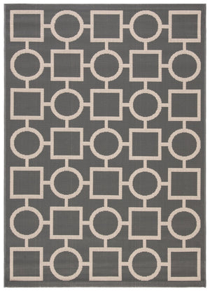 Safavieh Courtyard Power Loomed 85.4% Polypropylene/10.4% Polyester/4.2% Latex Outdoor Rug CY6925-246-4