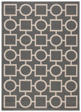 Safavieh Courtyard Power Loomed 85.4% Polypropylene/10.4% Polyester/4.2% Latex Outdoor Rug CY6925-246-4