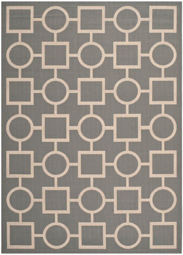 Safavieh Courtyard Power Loomed 85.4% Polypropylene/10.4% Polyester/4.2% Latex Outdoor Rug CY6925-246-210
