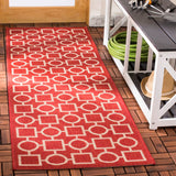 Safavieh Courtyard Power Loomed 85.4% Polypropylene/10.4% Polyester/4.2% Latex Outdoor Rug CY6925-248-4