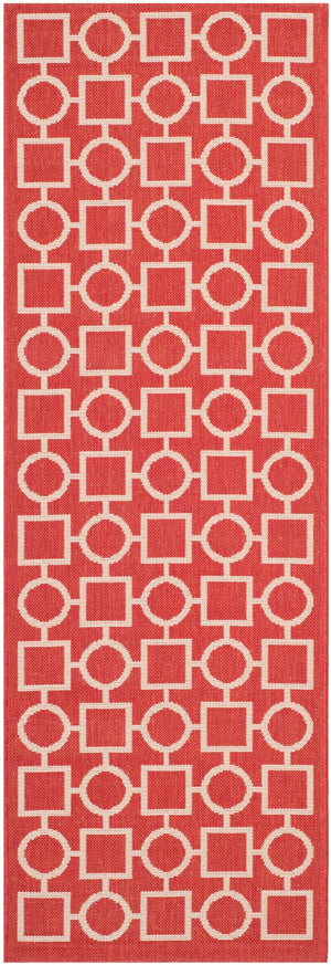 Safavieh Courtyard Power Loomed 85.4% Polypropylene/10.4% Polyester/4.2% Latex Outdoor Rug CY6925-248-4