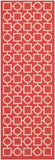 Safavieh Courtyard Power Loomed 85.4% Polypropylene/10.4% Polyester/4.2% Latex Outdoor Rug CY6925-248-4