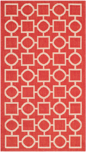 Safavieh Courtyard Power Loomed 85.4% Polypropylene/10.4% Polyester/4.2% Latex Outdoor Rug CY6925-248-4