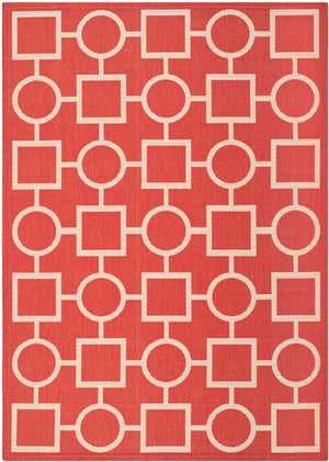 Safavieh Courtyard Power Loomed 85.4% Polypropylene/10.4% Polyester/4.2% Latex Outdoor Rug CY6925-248-4
