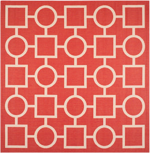 Safavieh Courtyard Power Loomed 85.4% Polypropylene/10.4% Polyester/4.2% Latex Outdoor Rug CY6925-248-4